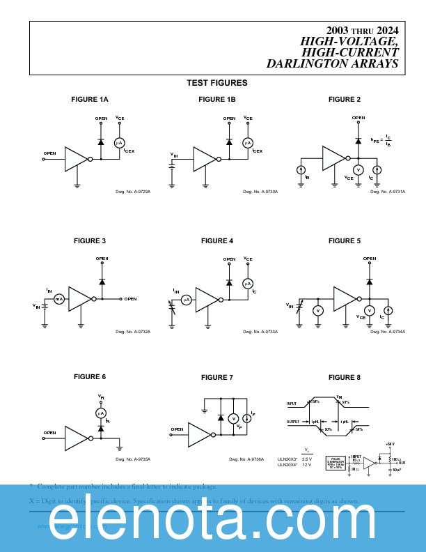 2003 Datasheet PDF (177 KB) Allegro | Pobierz z Elenota.pl