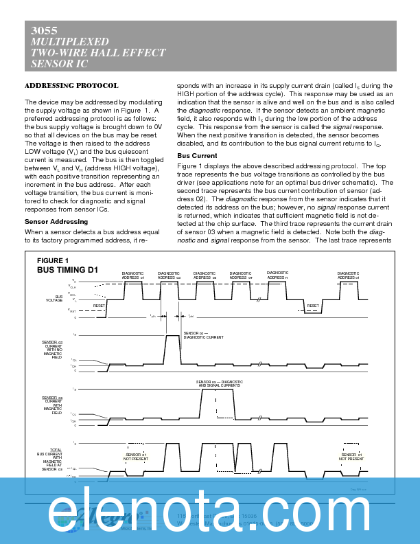 3055 Datasheet PDF (111 KB) Allegro | Pobierz z Elenota.pl