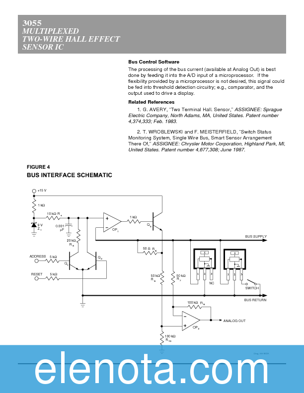 3055 Datasheet PDF (111 KB) Allegro | Pobierz z Elenota.pl