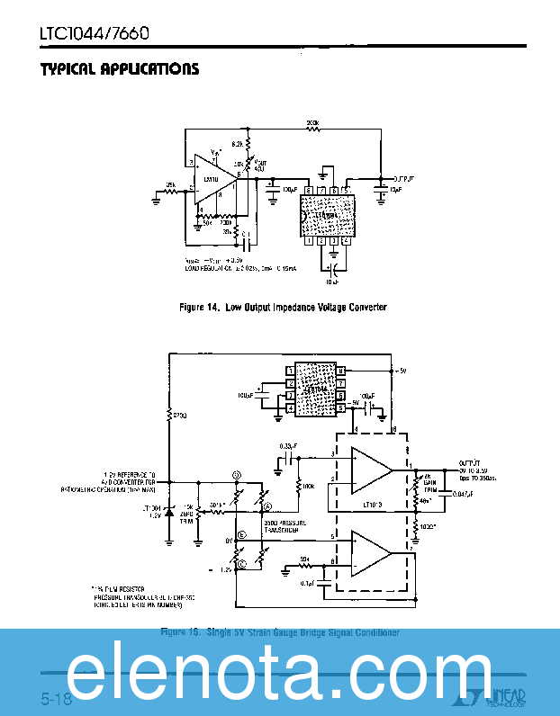 7660 Datasheet PDF (730 KB) Linear Technology | Pobierz z Elenota.pl