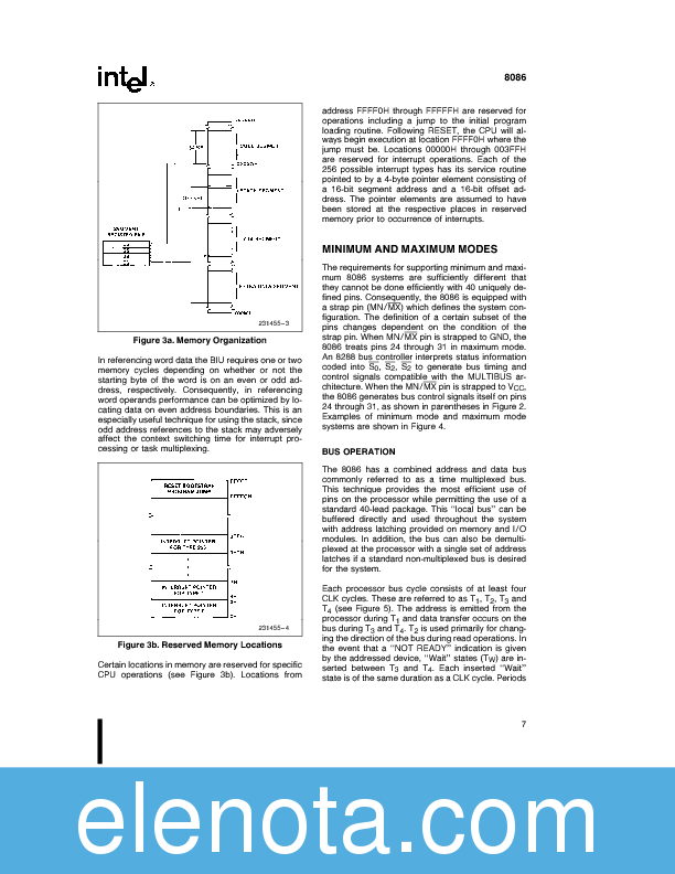 8086 Datasheet PDF (380 KB) Intel Pobierz z Elenota.pl