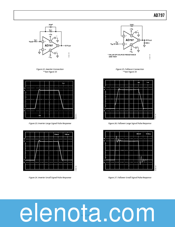 AD797 Datasheet PDF (596 KB) Analog Devices | Pobierz z Elenota.pl