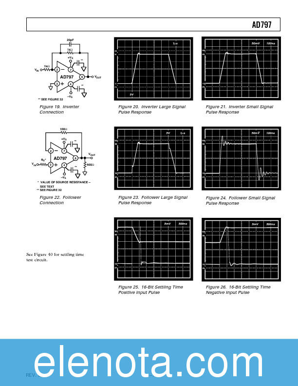 AD797 Datasheet PDF (1.03 MB) Analog Devices | Pobierz z Elenota.pl