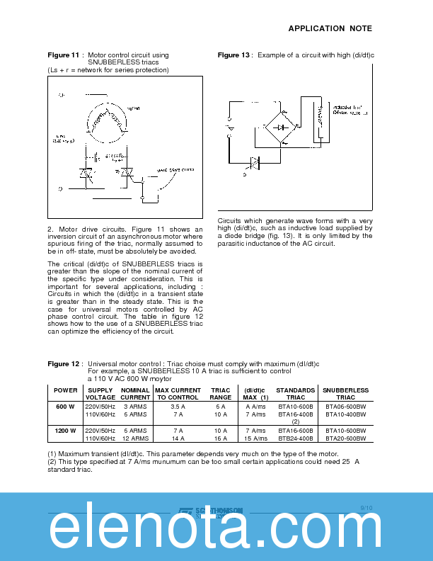 AN439 Datasheet PDF (107 KB) STMicroelectronics | Pobierz z Elenota.pl