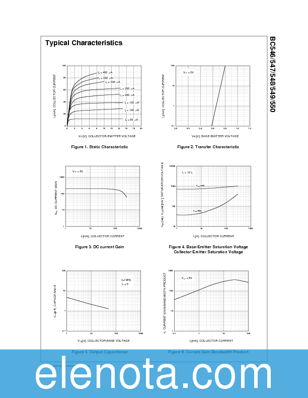 BC547A Datasheet PDF (57 KB) Fairchild | Pobierz z Elenota.pl