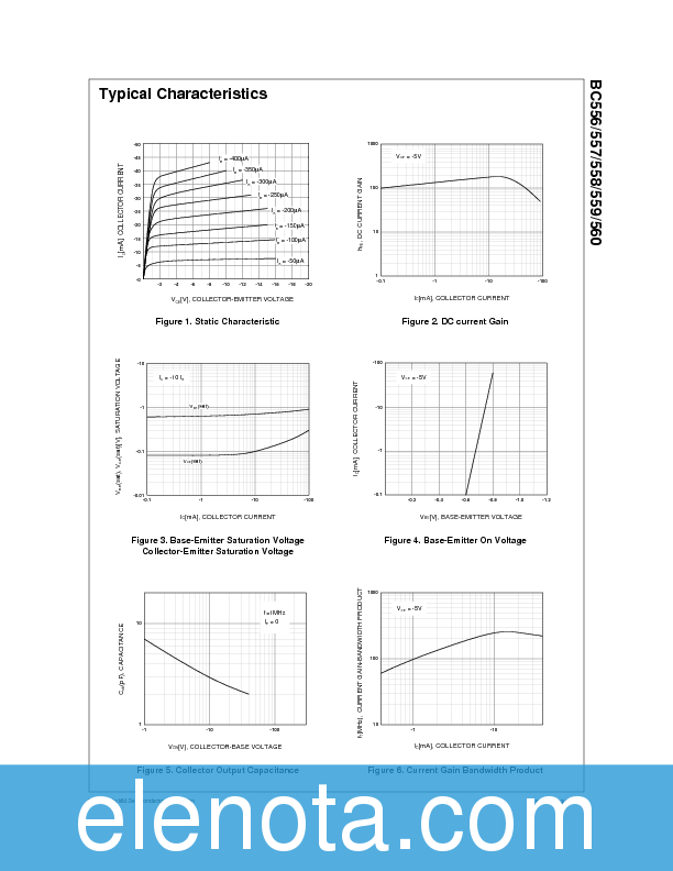 BC560 Datasheet PDF (44 KB) Fairchild | Pobierz z Elenota.pl