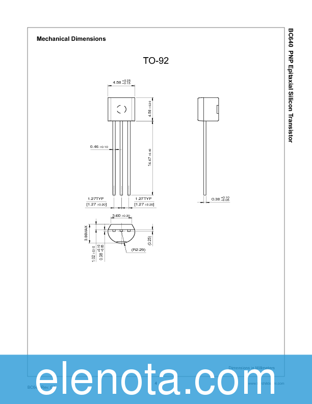 BC640 Datasheet PDF (420 KB) Fairchild | Pobierz z Elenota.pl