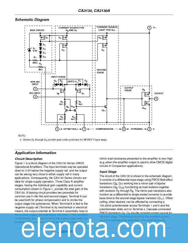 ca3130e datasheet