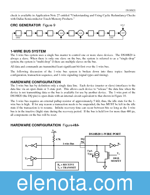 DS18B20 Datasheet PDF (149 KB) Maxim | Pobierz z Elenota.pl