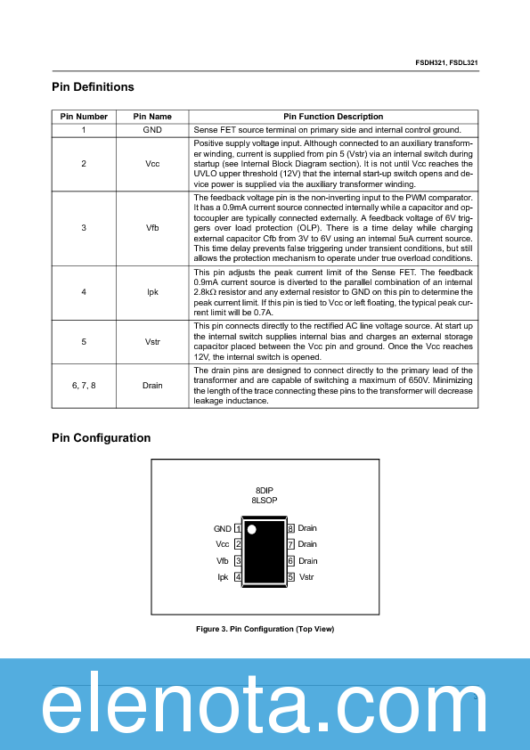 FSDH321 Datasheet PDF (915 KB) Fairchild | Pobierz z Elenota.pl