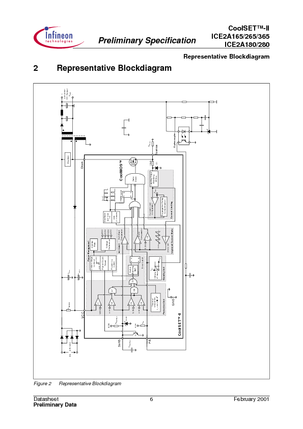 ICE2A265 Datasheet PDF (1.32 MB) Infineon | Pobierz z Elenota.pl