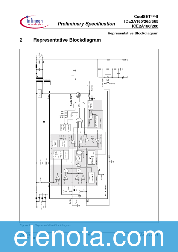 ICE2A280 Datasheet PDF (1.32 MB) Infineon | Pobierz z Elenota.pl