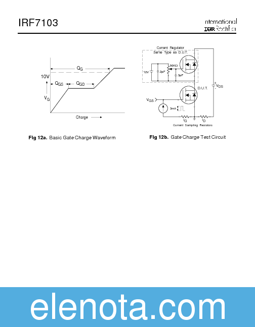 IRF7103 Datasheet PDF (169 KB) International Rectifier | Pobierz z ...