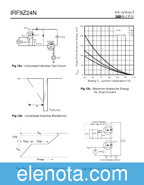 IRF9Z24N Datasheet PDF (109 KB) International Rectifier | Pobierz z ...