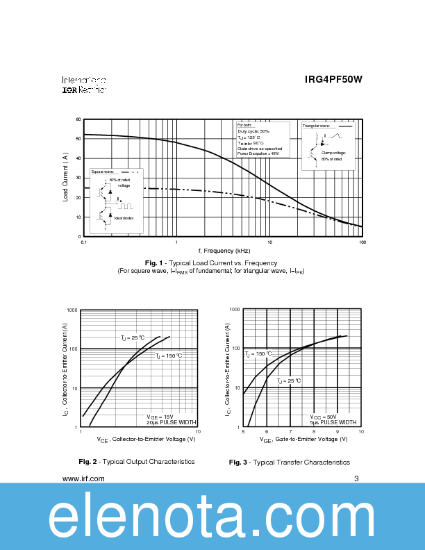 IRG4PF50W Datasheet PDF (139 KB) International Rectifier | Pobierz z ...