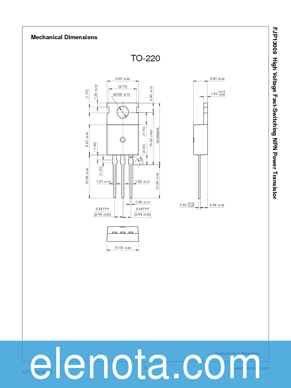 J13009 Datasheet PDF (129 KB) Fairchild Semiconductor Pobierz z