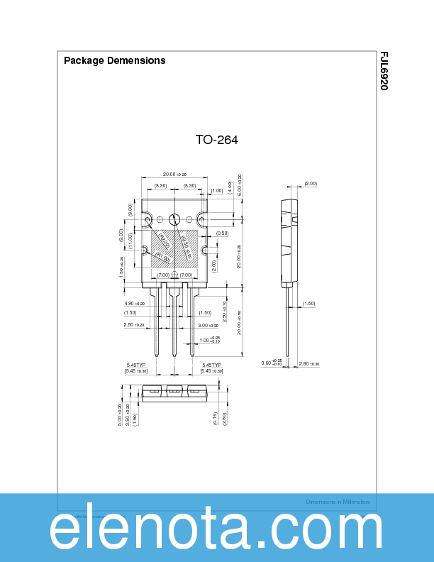J6920 Datasheet PDF (85 KB) Fairchild Semiconductor Pobierz z Elenota.pl