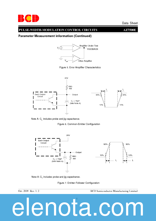 KA7500B Datasheet PDF (321 KB) BCD | Pobierz z Elenota.pl