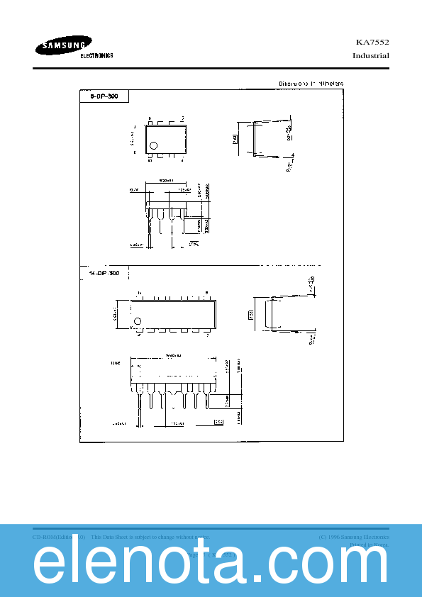 KA7552 Datasheet PDF (90 KB) Samsung | Pobierz z Elenota.pl