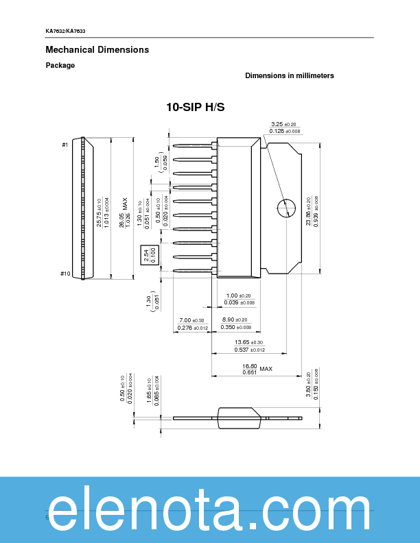KA7632 Datasheet PDF (102 KB) Fairchild | Pobierz z Elenota.pl