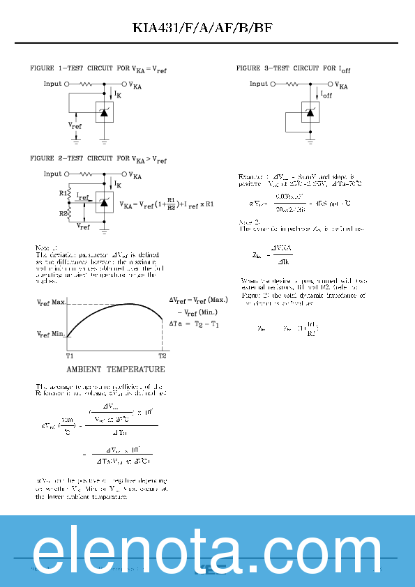 KIA431A Datasheet PDF (627 KB) KEC | Pobierz z Elenota.pl