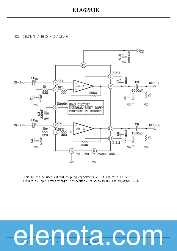 KIA6283K Datasheet PDF (820 KB) KEC Pobierz z Elenota.pl
