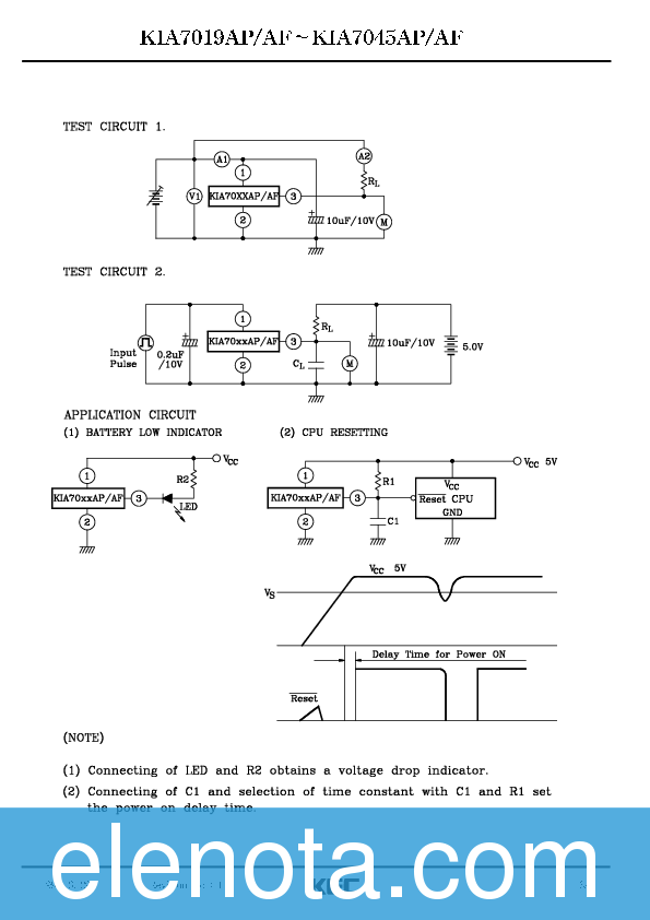 KIA7042AP Datasheet PDF (403 KB) KEC | Pobierz z Elenota.pl
