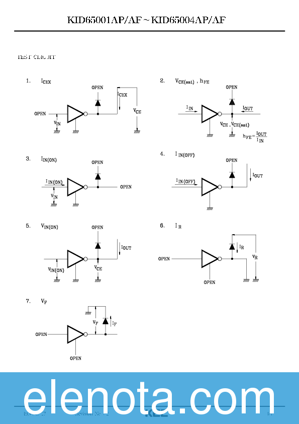 KID65004AP Datasheet PDF (812 KB) KEC | Pobierz z Elenota.pl