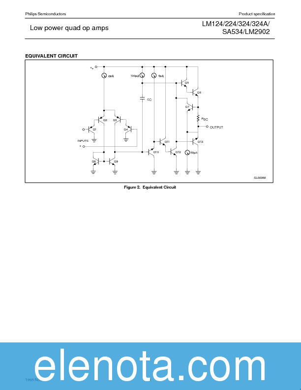 LM2902N Datasheet PDF (141 KB) NXP | Pobierz z Elenota.pl