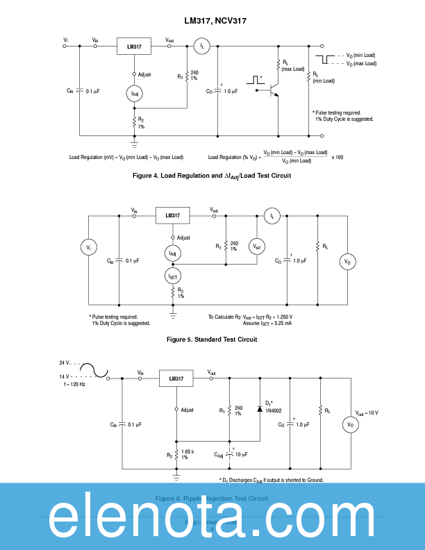 LM317 Datasheet PDF (134 KB) ON Semiconductor Pobierz z Elenota.pl