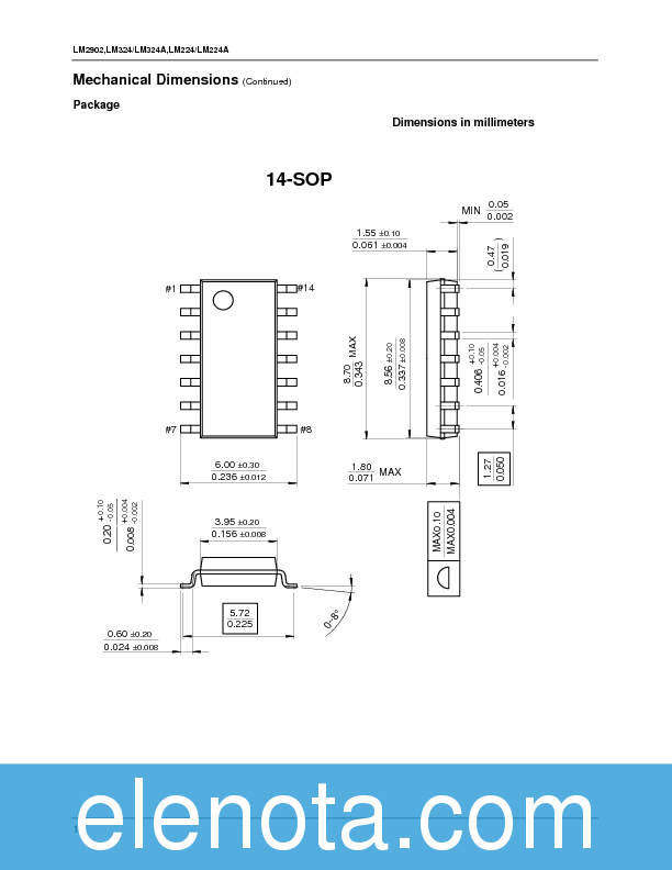 LM324 Datasheet PDF (140 KB) Fairchild Pobierz z Elenota.pl