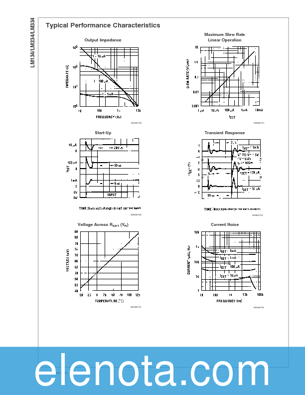 LM334 Datasheet PDF (759 KB) National Semiconductor | Pobierz z Elenota.pl