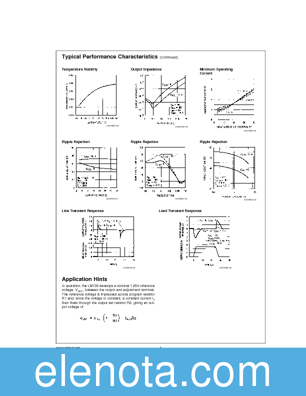 LM338T Datasheet PDF (399 KB) National Semiconductor | Pobierz z Elenota.pl