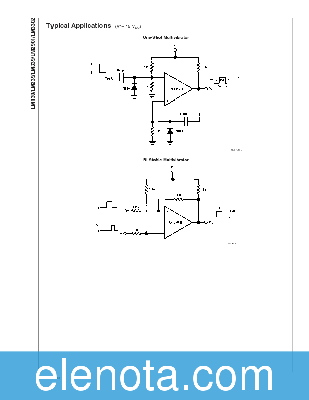 LM339 Datasheet PDF (465 KB) National Semiconductor | Pobierz z Elenota.pl