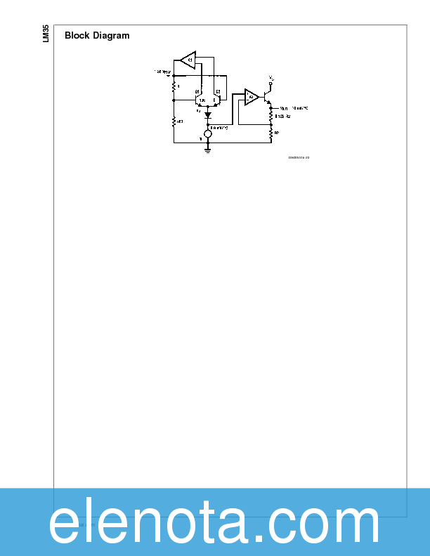 LM35DZ Datasheet PDF (307 KB) National Semiconductor Pobierz z Elenota.pl
