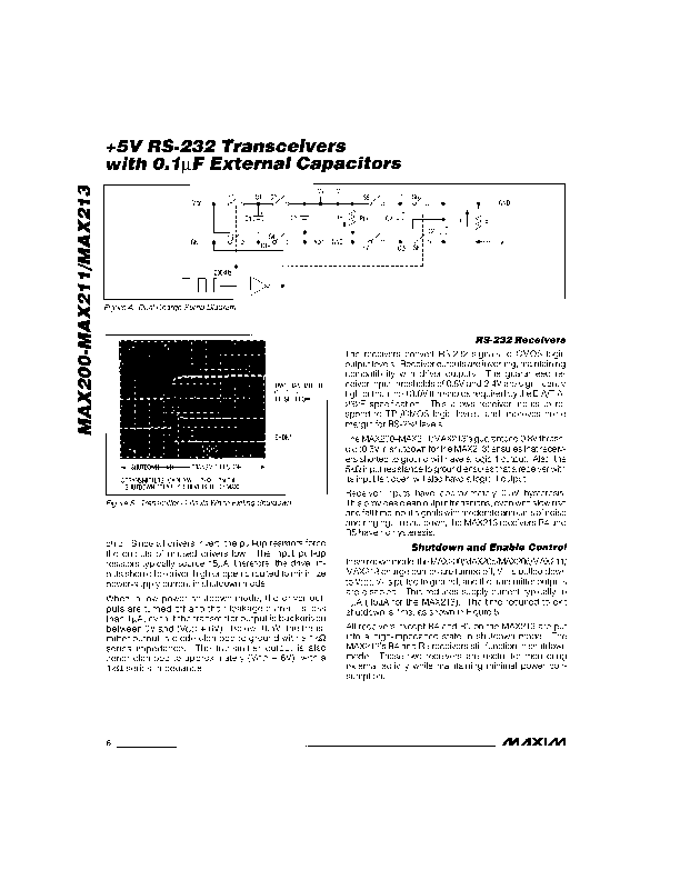 MAX202 Datasheet PDF (580 KB) Maxim | Pobierz z Elenota.pl