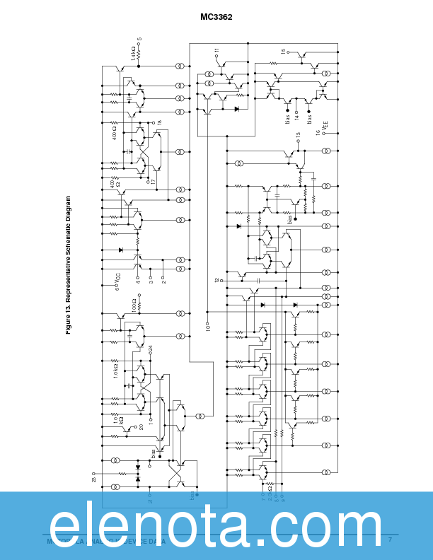 MC3362 Datasheet PDF (396 KB) Motorola | Pobierz z Elenota.pl