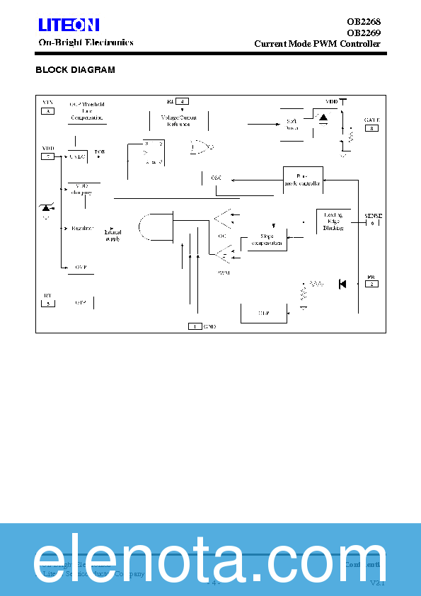 OB2269 Datasheet PDF (338 KB) LiteOn | Pobierz z Elenota.pl