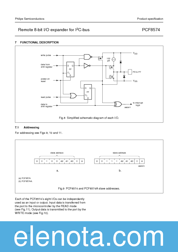 Pcf8574at Datasheet Pdf