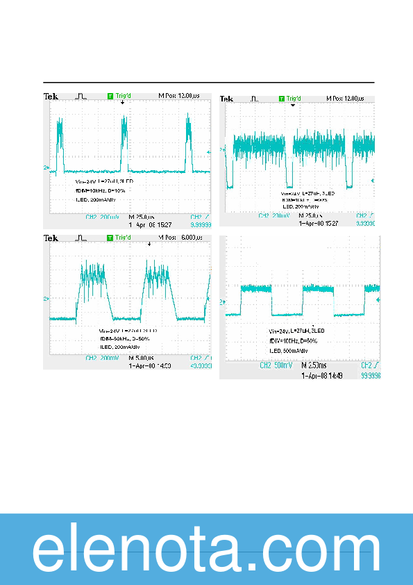 PT4115 Datasheet PDF (803 KB) Noname | Pobierz z Elenota.pl
