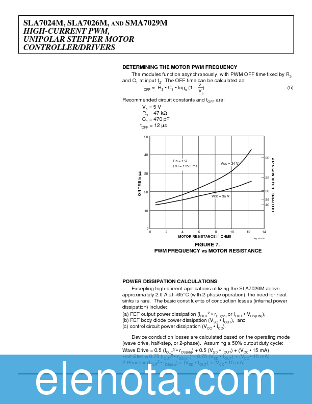 SLA7024M Datasheet PDF (205 KB) Allegro | Pobierz z Elenota.pl