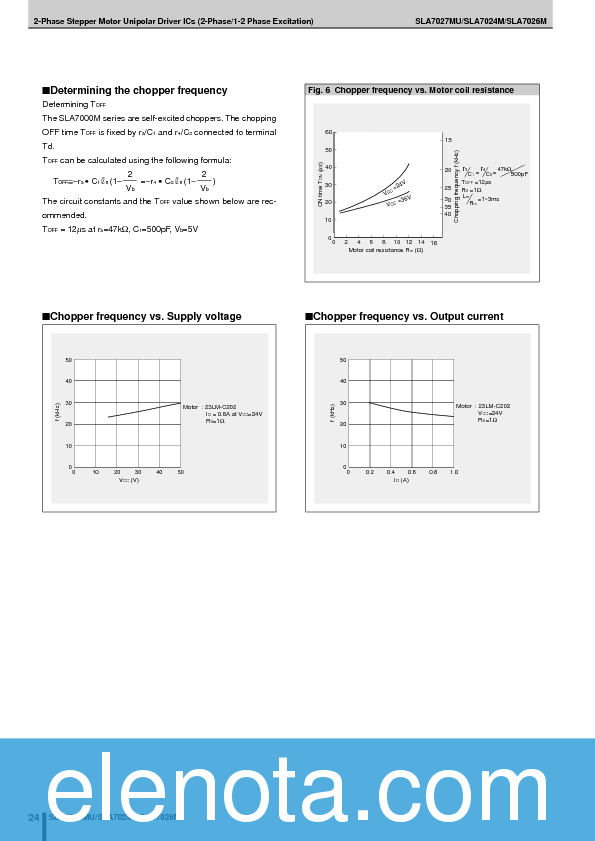 SLA7024M Datasheet PDF (74 KB) Sanken | Pobierz z Elenota.pl