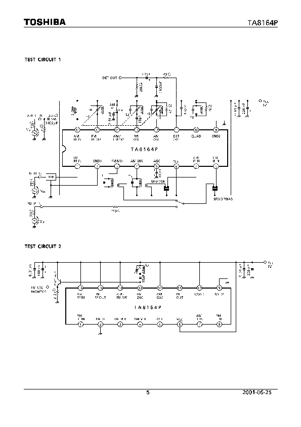 Ta8164p datasheet