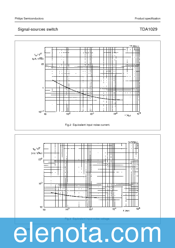 TDA1029 Datasheet PDF (237 KB) NXP Semiconductors | Pobierz z Elenota.pl