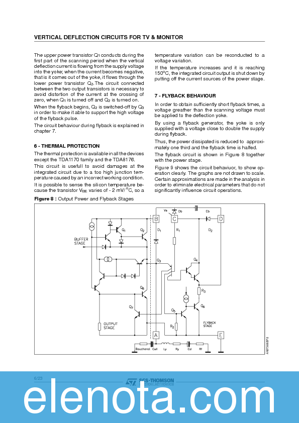 TDA1170D Datasheet PDF (811 KB) STMicroelectronics | Pobierz z Elenota.pl