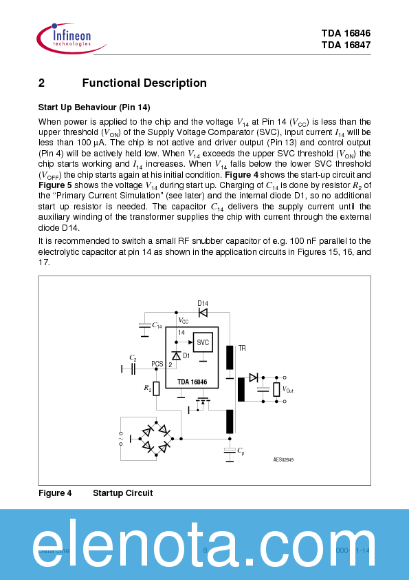TDA16846 Datasheet PDF (352 KB) Infineon | Pobierz z Elenota.pl