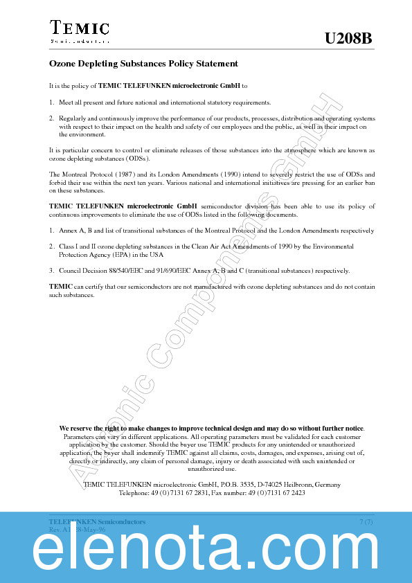 PDF) U208B Datasheet download