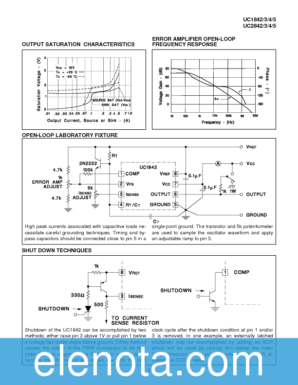 UC3843 Datasheet PDF (934 KB) Texas Instruments | Pobierz z Elenota.pl