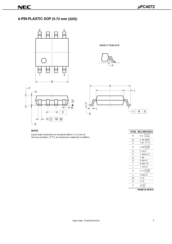 UPC4072 Datasheet PDF (68 KB) NEC | Pobierz z Elenota.pl