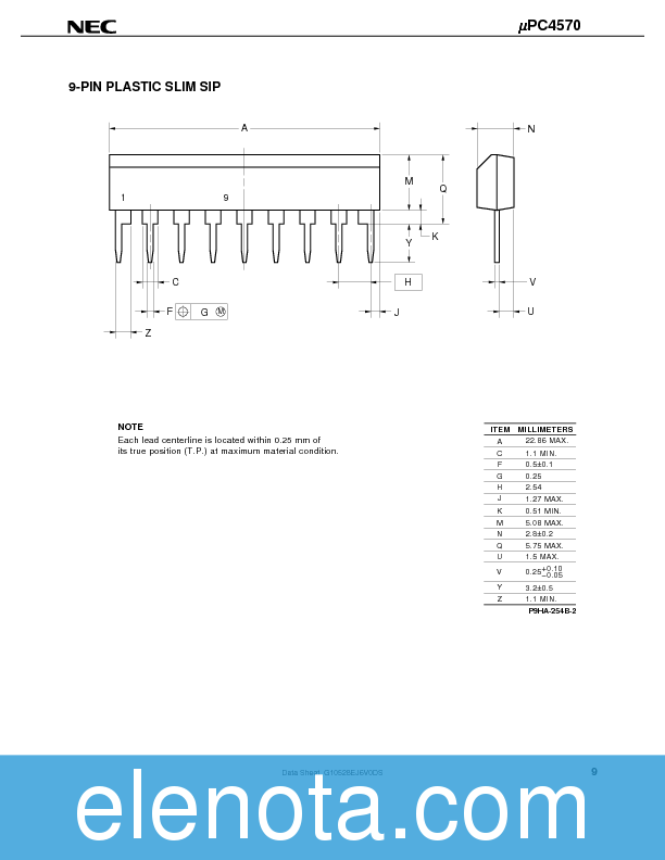 UPC4570 Datasheet PDF (82 KB) NEC | Pobierz z Elenota.pl